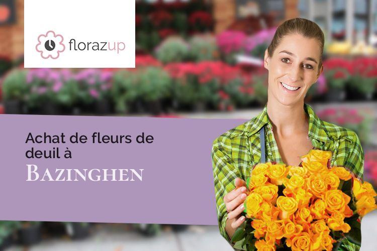 créations florales pour un décès à Bazinghen (Pas-de-Calais/62250)