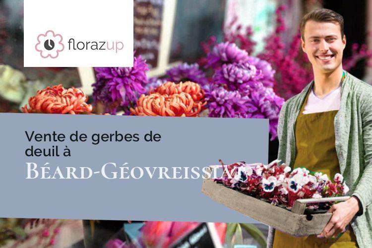 créations florales pour une crémation à Béard-Géovreissiat (Ain/01460)
