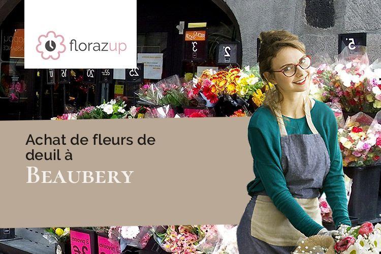 couronnes de fleurs pour des obsèques à Beaubery (Saône-et-Loire/71220)