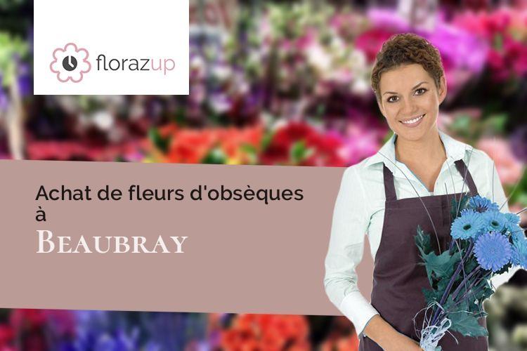 gerbes de fleurs pour un décès à Beaubray (Eure/27190)