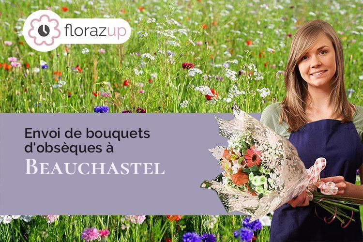 fleurs deuil pour un deuil à Beauchastel (Ardèche/07800)