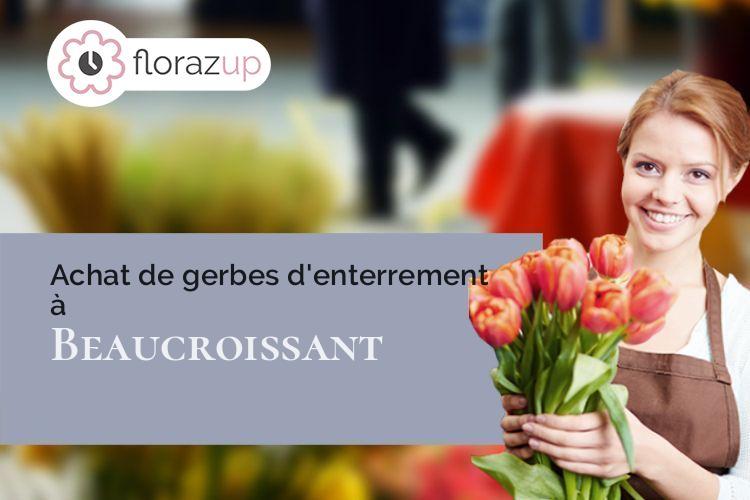 créations florales pour une crémation à Beaucroissant (Isère/38140)
