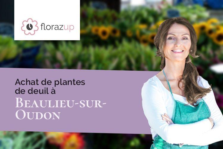 bouquets de fleurs pour des obsèques à Beaulieu-sur-Oudon (Mayenne/53320)