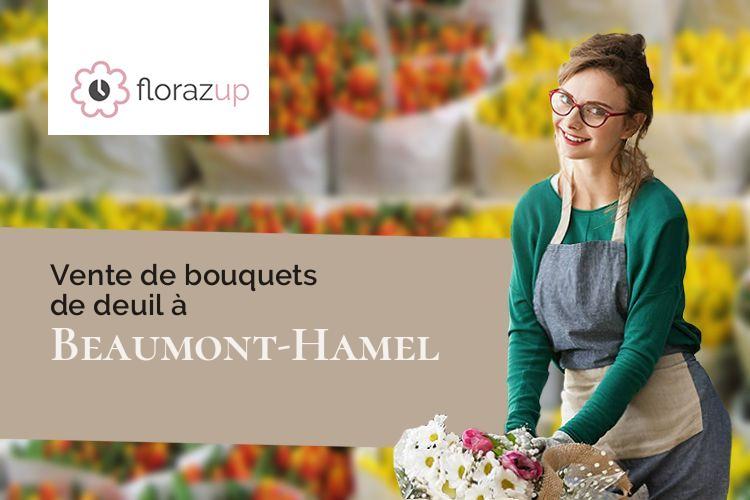 bouquets de fleurs pour un enterrement à Beaumont-Hamel (Somme/80300)