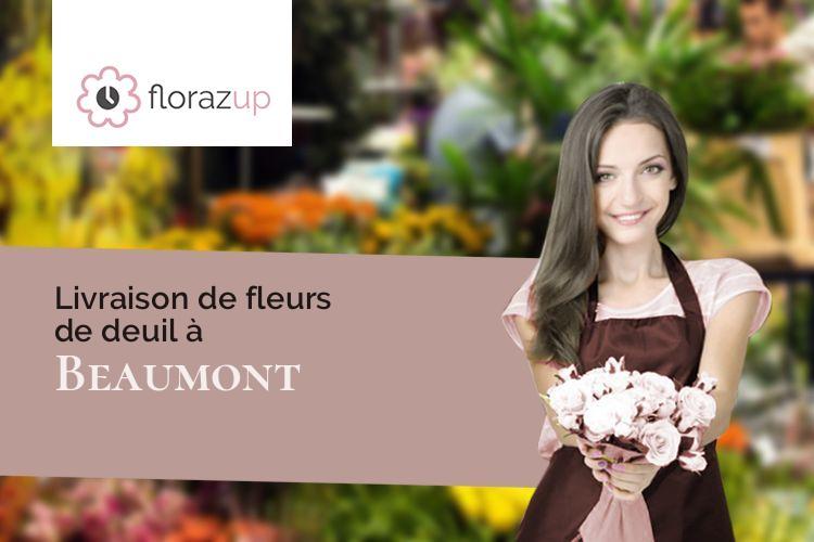 bouquets de fleurs pour un enterrement à Beaumont (Haute-Loire/43100)