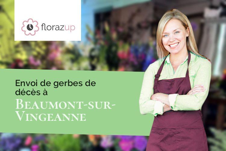 compositions de fleurs pour des obsèques à Beaumont-sur-Vingeanne (Côte-d'Or/21310)
