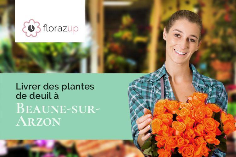 créations florales pour une crémation à Beaune-sur-Arzon (Haute-Loire/43500)