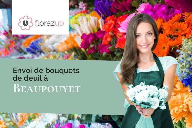 compositions de fleurs pour un enterrement à Beaupouyet (Dordogne/24400)