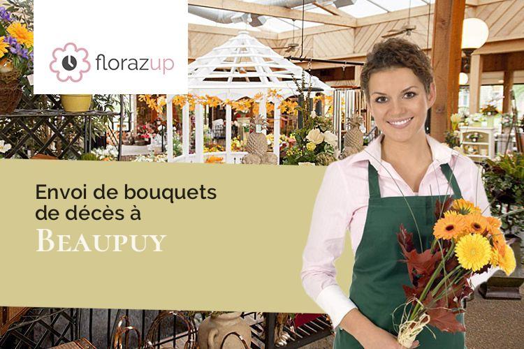 couronnes florales pour des obsèques à Beaupuy (Gers/32600)