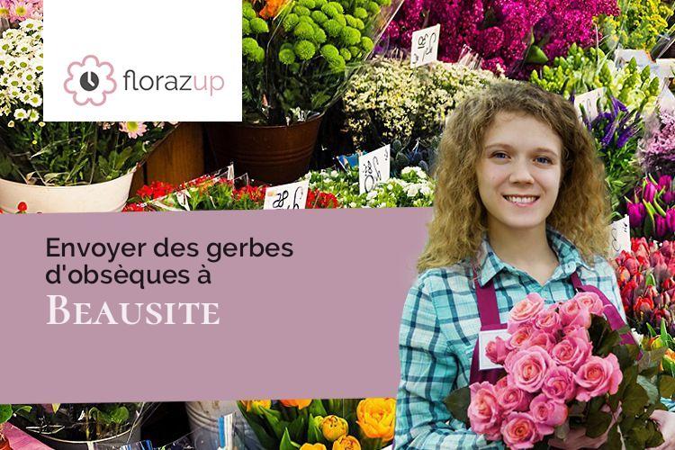coeurs de fleurs pour des obsèques à Beausite (Meuse/55250)