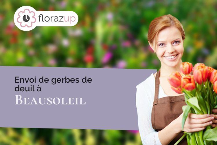 couronnes florales pour un décès à Beausoleil (Alpes-Maritimes/06240)