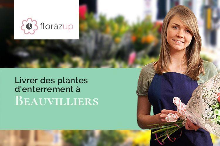 couronnes de fleurs pour une crémation à Beauvilliers (Yonne/89630)
