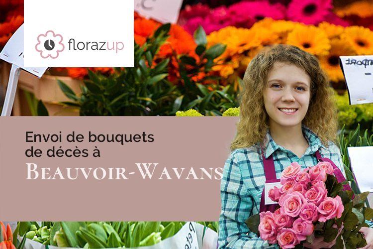 plantes pour des obsèques à Beauvoir-Wavans (Pas-de-Calais/62390)