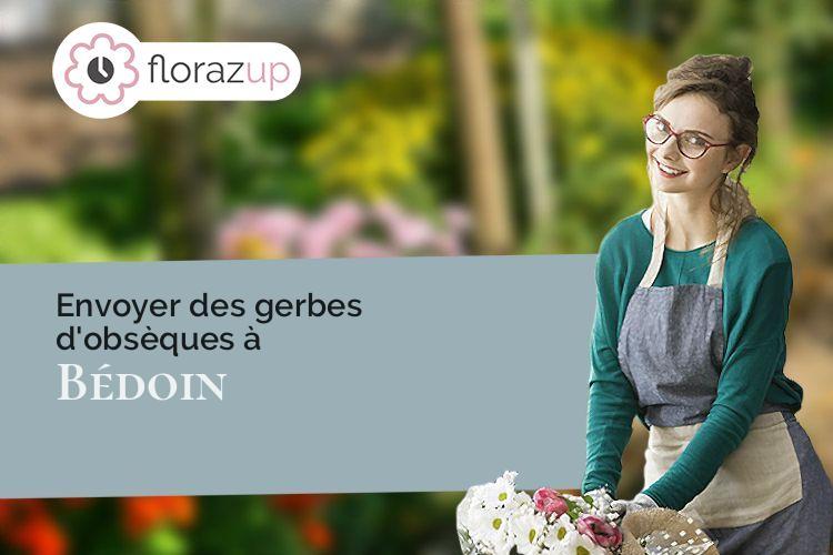 bouquets de fleurs pour une crémation à Bédoin (Vaucluse/84410)