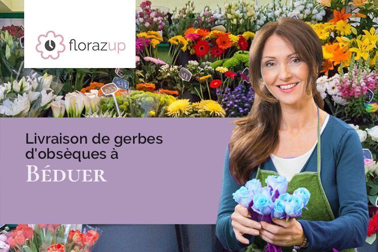 couronnes florales pour un décès à Béduer (Lot/46100)