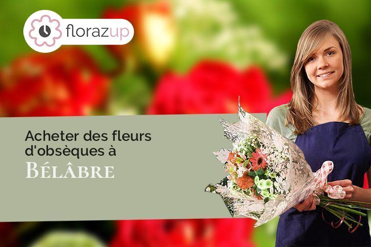 gerbes de fleurs pour un décès à Bélâbre (Indre/36370)