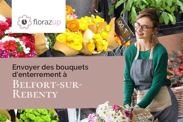 gerbes de fleurs pour des funérailles à Belfort-sur-Rebenty (Aude/11140)