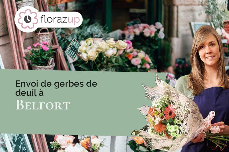 compositions florales pour des obsèques à Belfort (Territoire de Belfort/90000)