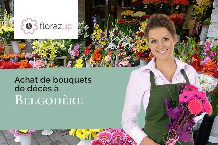 compositions de fleurs pour un décès à Belgodère (Corse/20226)