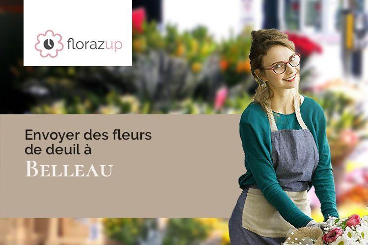 gerbes de fleurs pour des obsèques à Belleau (Meurthe-et-Moselle/54610)