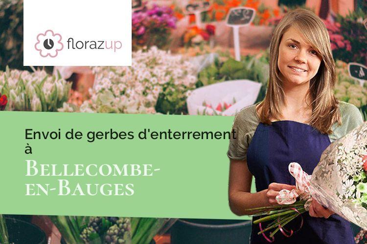 gerbes de fleurs pour un décès à Bellecombe-en-Bauges (Savoie/73340)