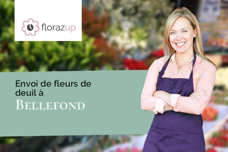 bouquets de fleurs pour un enterrement à Bellefond (Côte-d'Or/21490)