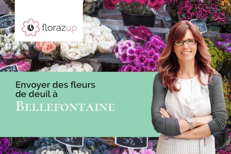 fleurs deuil pour une crémation à Bellefontaine (Val-d'Oise/95270)