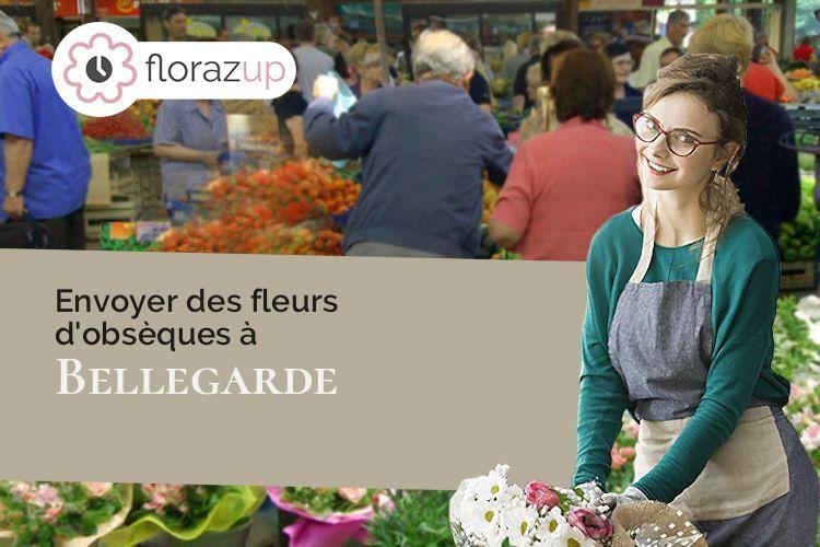 compositions florales pour une crémation à Bellegarde (Loiret/45270)