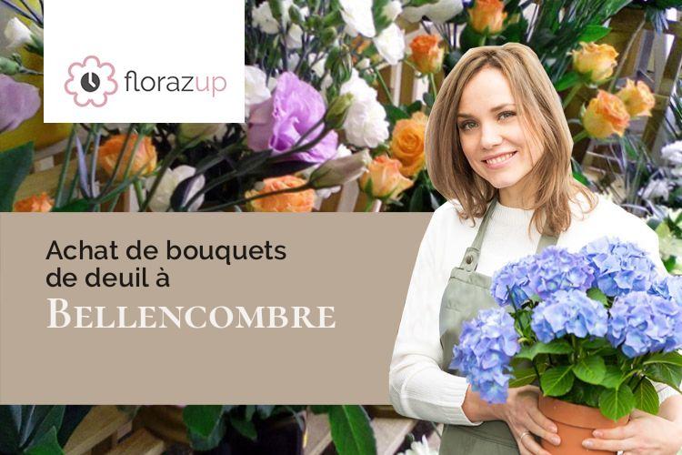 créations florales pour un enterrement à Bellencombre (Seine-Maritime/76680)