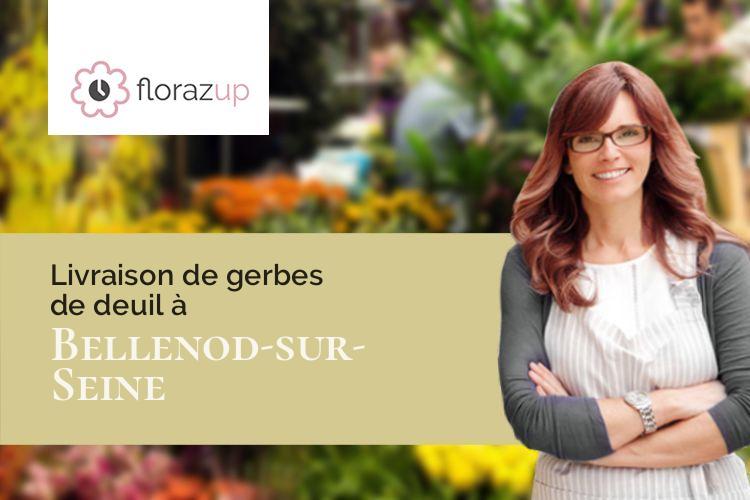 couronnes de fleurs pour un décès à Bellenod-sur-Seine (Côte-d'Or/21510)