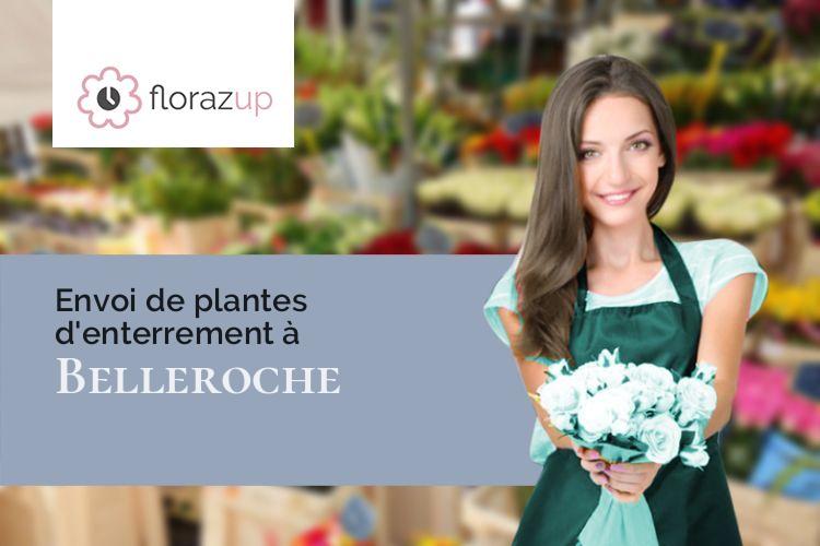 couronnes florales pour une crémation à Belleroche (Loire/42670)