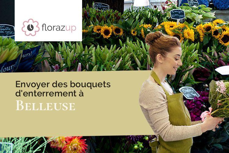 créations florales pour une crémation à Belleuse (Somme/80160)