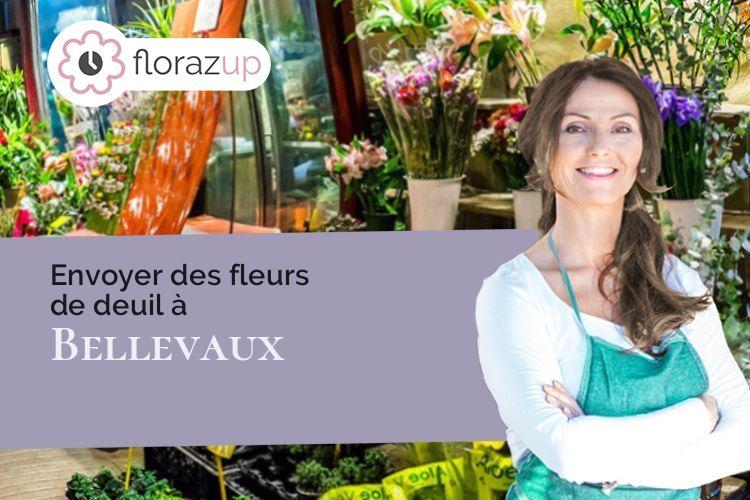 compositions florales pour un deuil à Bellevaux (Haute-Savoie/74470)