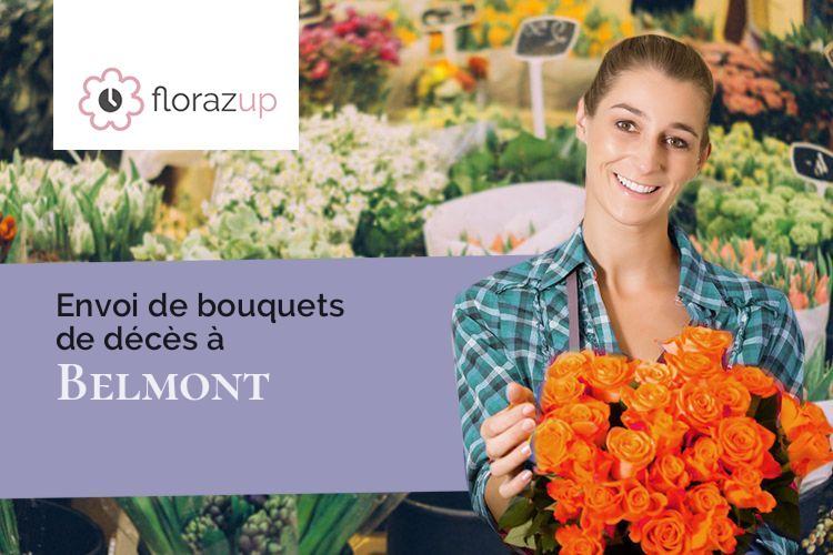 compositions florales pour un deuil à Belmont (Doubs/25530)