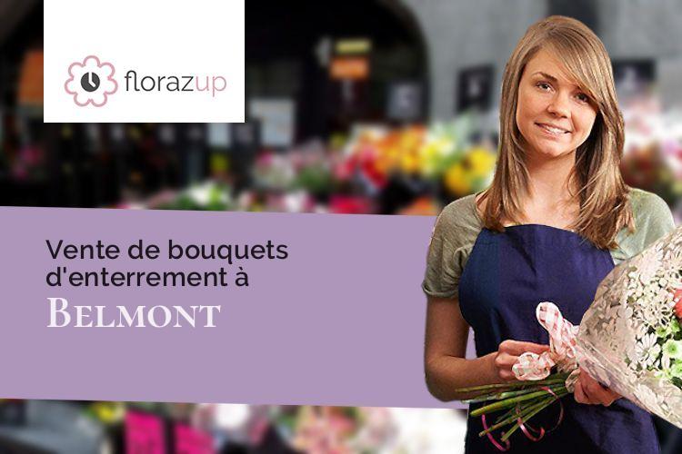 créations florales pour un enterrement à Belmont (Gers/32190)