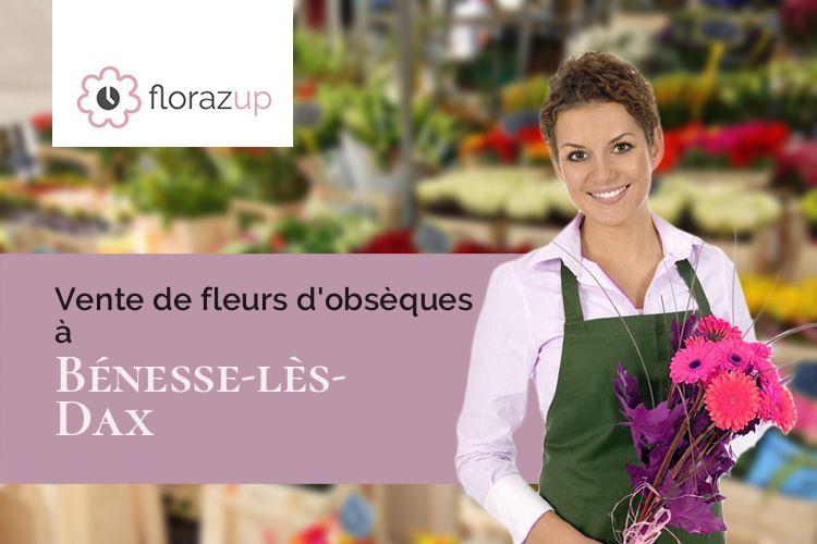 couronnes florales pour un décès à Bénesse-lès-Dax (Landes/40180)