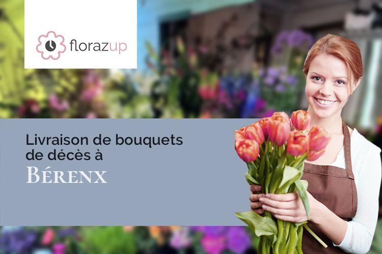 coupes de fleurs pour des funérailles à Bérenx (Pyrénées-Atlantiques/64300)