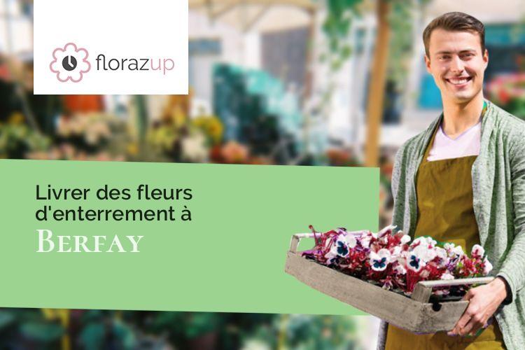 gerbes de fleurs pour un décès à Berfay (Sarthe/72320)