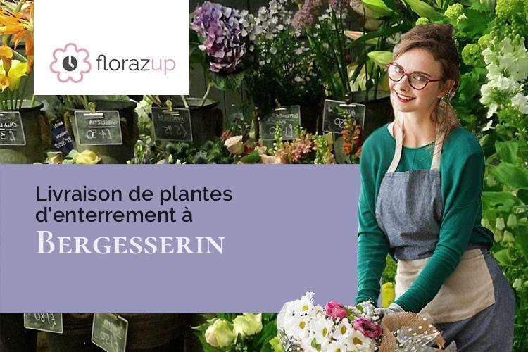 créations de fleurs pour un décès à Bergesserin (Saône-et-Loire/71250)