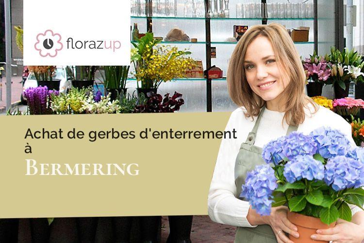 bouquets de fleurs pour un décès à Bermering (Moselle/57340)