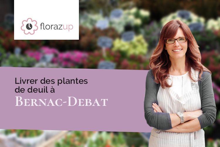 compositions de fleurs pour un décès à Bernac-Debat (Hautes-Pyrénées/65360)