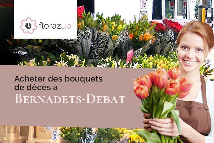 couronnes florales pour des obsèques à Bernadets-Debat (Hautes-Pyrénées/65220)