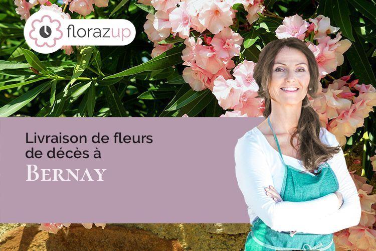 gerbes de fleurs pour un décès à Bernay (Eure/27300)