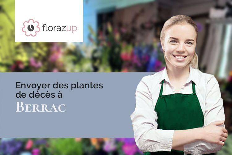 créations florales pour des obsèques à Berrac (Gers/32480)