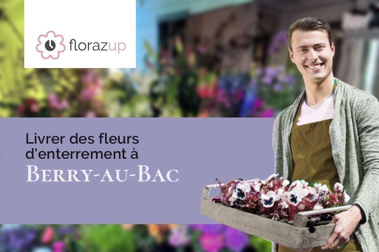 bouquets de fleurs pour un décès à Berry-au-Bac (Aisne/02190)