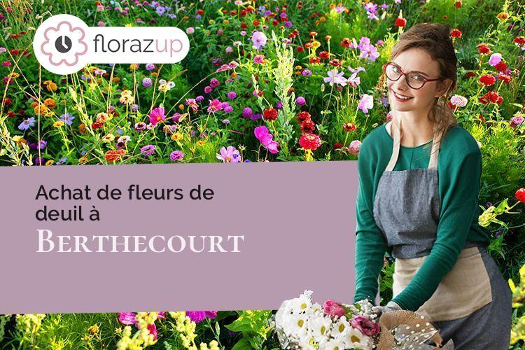 créations florales pour une crémation à Berthecourt (Oise/60370)