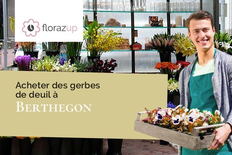 bouquets de fleurs pour des obsèques à Berthegon (Vienne/86420)