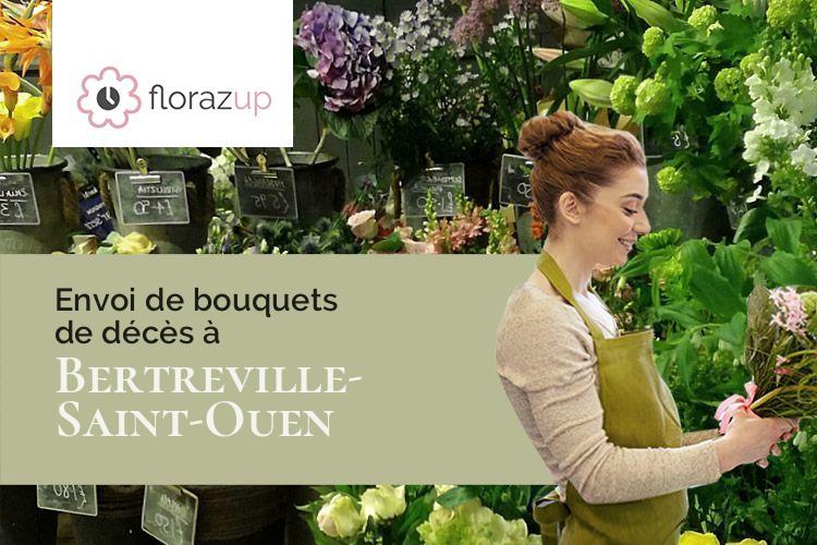 gerbes de fleurs pour une crémation à Bertreville-Saint-Ouen (Seine-Maritime/76590)