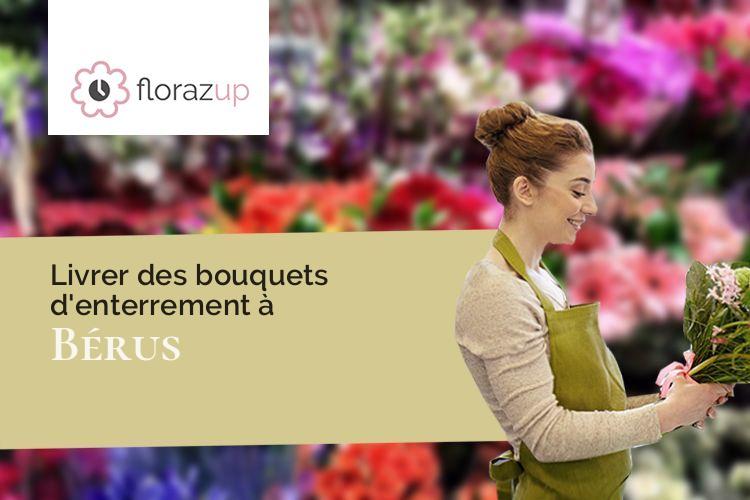 gerbes de fleurs pour un décès à Bérus (Sarthe/72610)