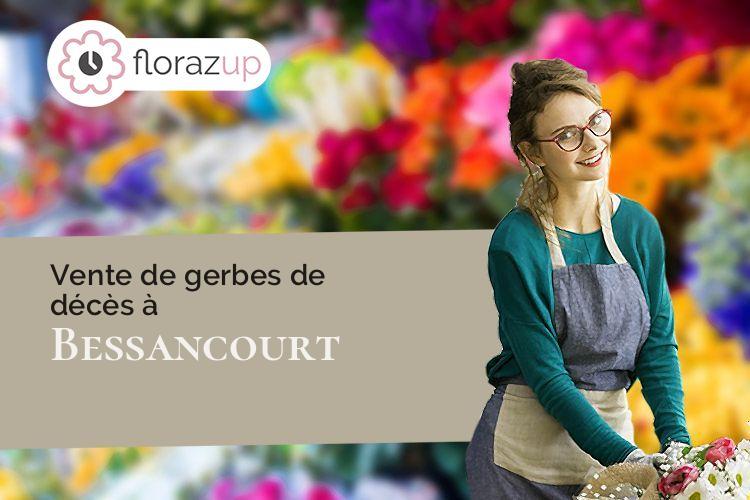 créations florales pour un décès à Bessancourt (Val-d'Oise/95550)